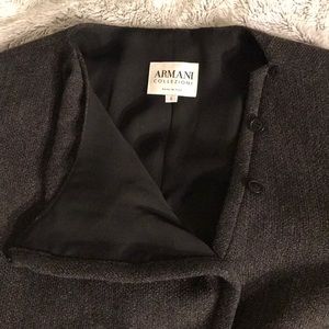 Armani Collezioni skirt suit set pleated